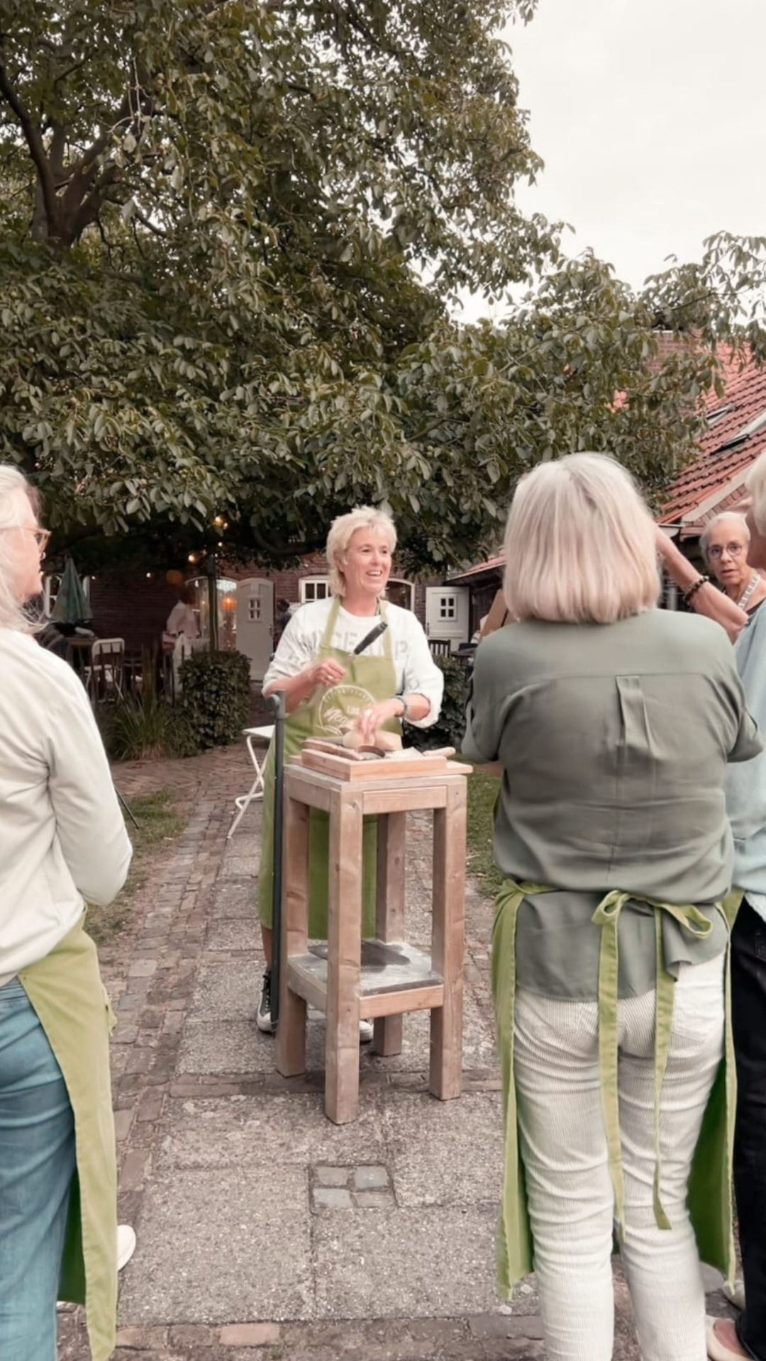 Workshop demonstratie tijdens Indalo4ART